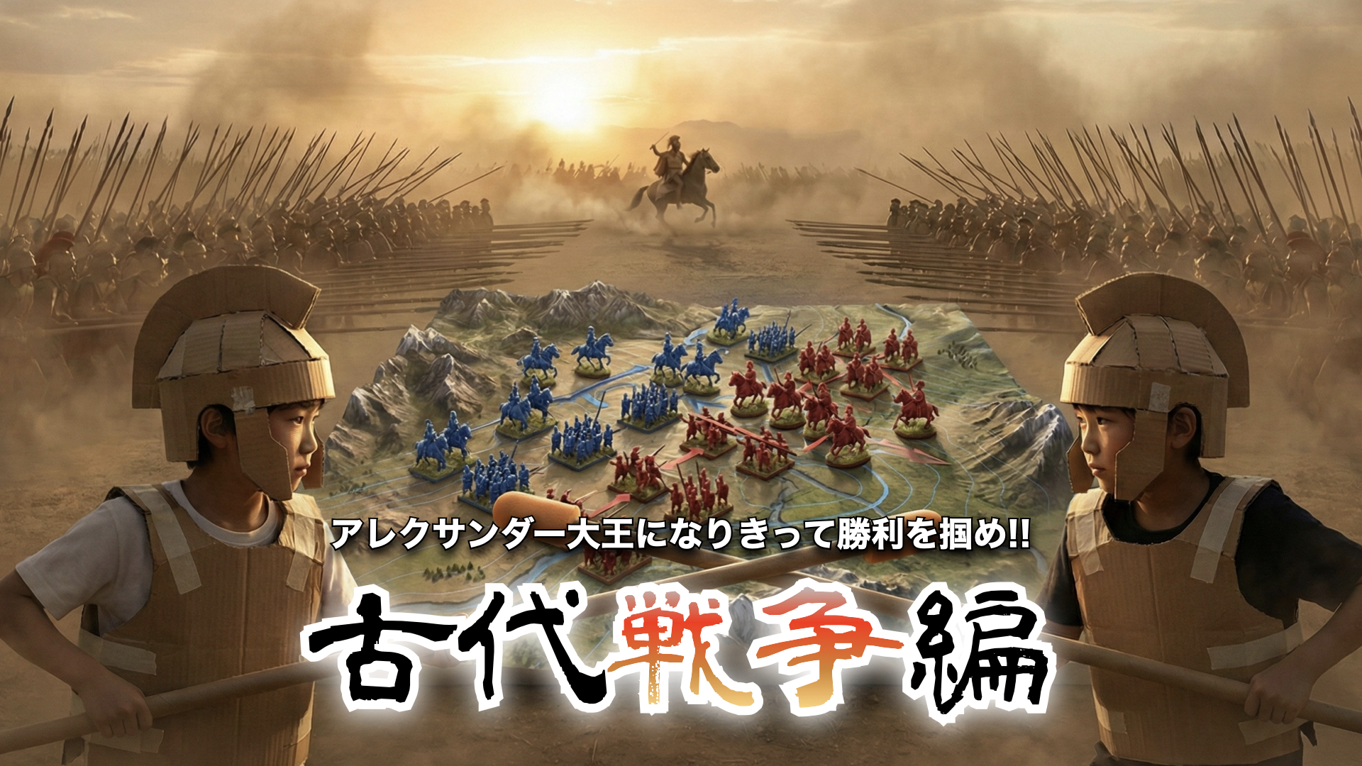 リアル古代合戦編の当時の告知画像